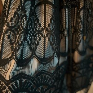 Black lace dress, size M